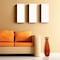 Uniquewise 24" Classic Bamboo Floor Vase Handmade, For Dining, Living Room, Entryway, Glossy Orange QI003242.S.OR - alternate 5